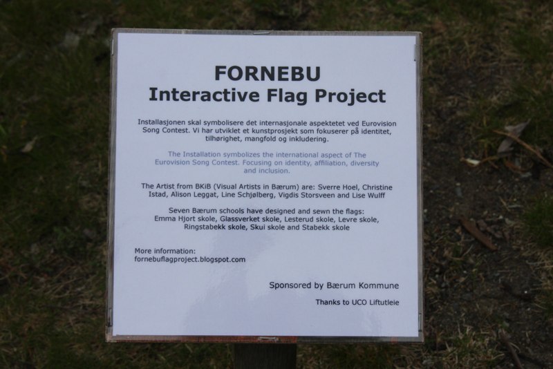 Fornebu Interactive Flag project